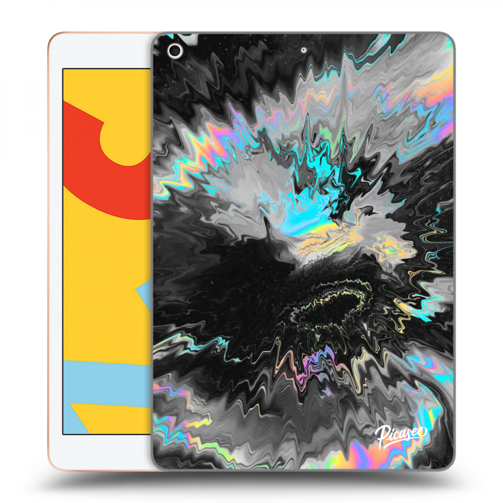 Picasee fekete szilikon tok az alábbi táblagépre Apple iPad 10.2" 2019 (7. gen) - Magnetic
