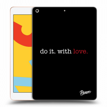 Picasee átlátszó szilikon tok az alábbi táblagépre Apple iPad 10.2" 2019 (7. gen) - Do it. With love.