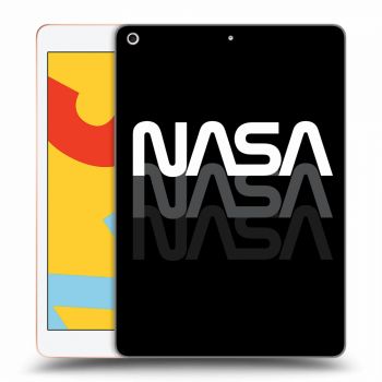 Picasee átlátszó szilikon tok az alábbi táblagépre Apple iPad 10.2" 2019 (7. gen) - NASA Triple