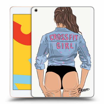 Tok az alábbi táblagépre Apple iPad 10.2" 2019 (7. gen) - Crossfit girl - nickynellow