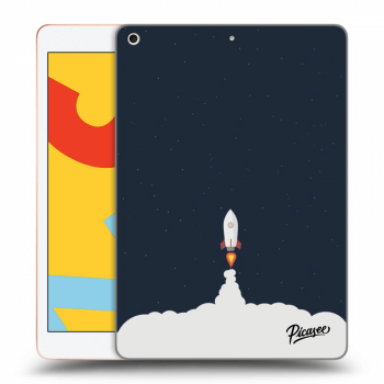 Picasee fekete szilikon tok az alábbi táblagépre Apple iPad 10.2" 2019 (7. gen) - Astronaut 2