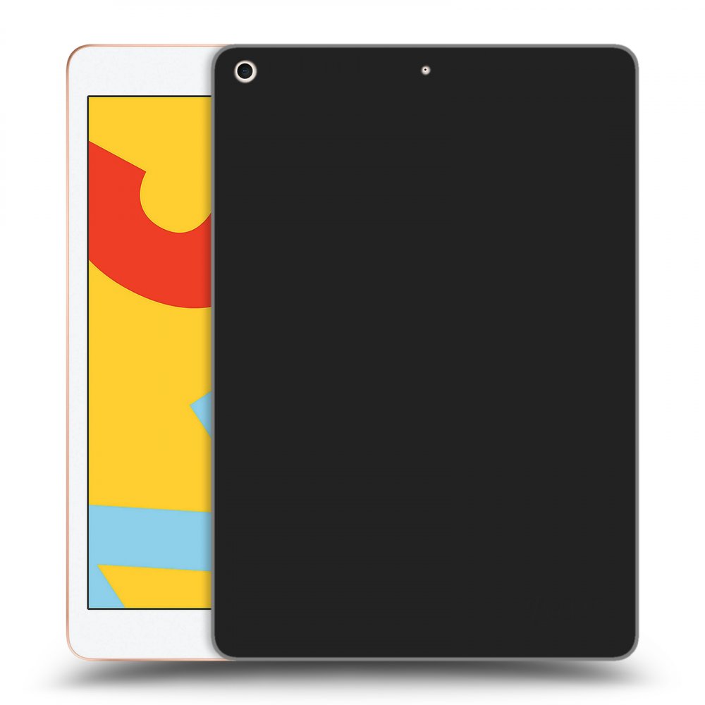 Picasee fekete szilikon tok az alábbi táblagépre Apple iPad 10.2" 2019 (7. gen) - Clear