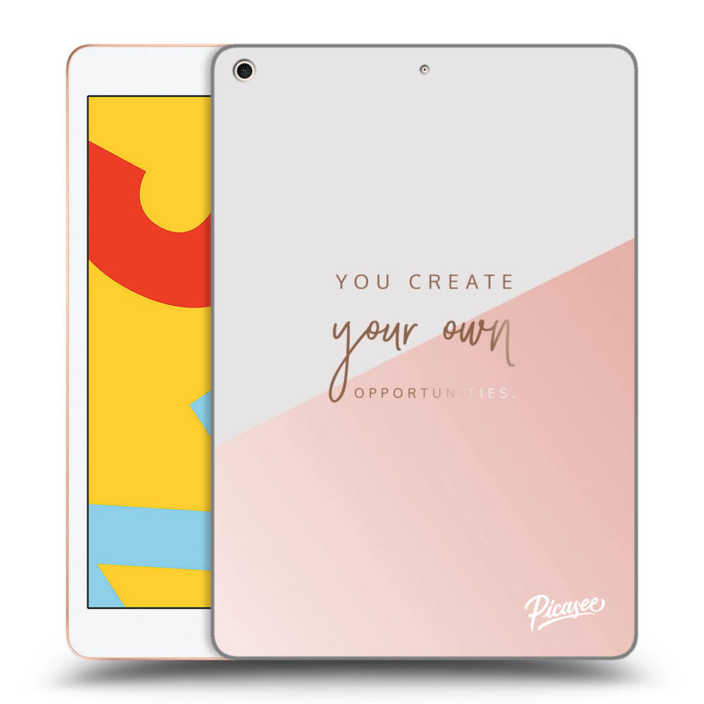 Picasee fekete szilikon tok az alábbi táblagépre Apple iPad 10.2" 2019 (7. gen) - You create your own opportunities