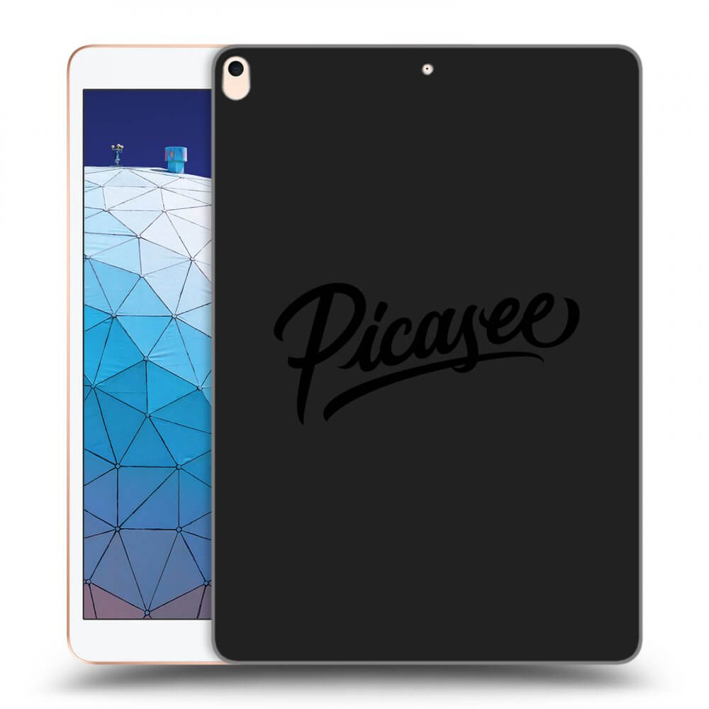Picasee fekete szilikon tok az alábbi táblagépre Apple iPad Air 10.5" 2019 (3.gen) - Picasee - old logo - black