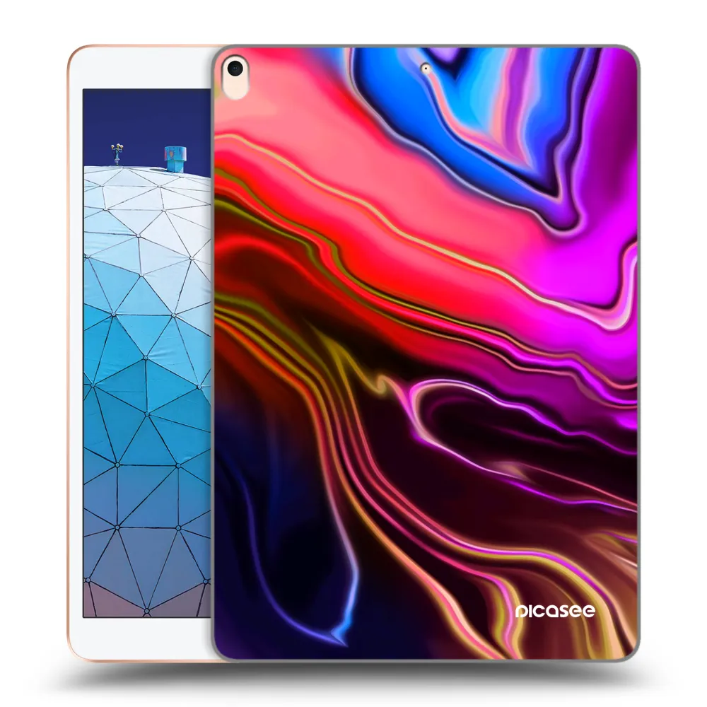 Picasee átlátszó szilikon tok az alábbi táblagépre Apple iPad Air 10.5" 2019 (3.gen) - Electric