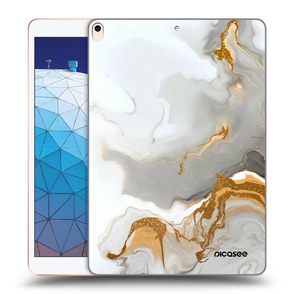 Picasee átlátszó szilikon tok az alábbi táblagépre Apple iPad Air 10.5" 2019 (3.gen) - Her