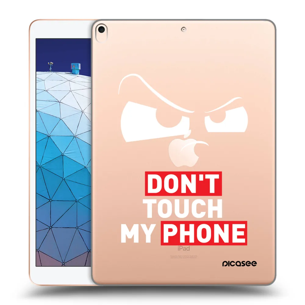 Picasee átlátszó szilikon tok az alábbi táblagépre Apple iPad Air 10.5" 2019 (3.gen) - Cloudy Eye - Transparent