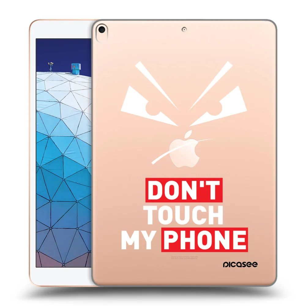 Picasee átlátszó szilikon tok az alábbi táblagépre Apple iPad Air 10.5" 2019 (3.gen) - Evil Eye - Transparent