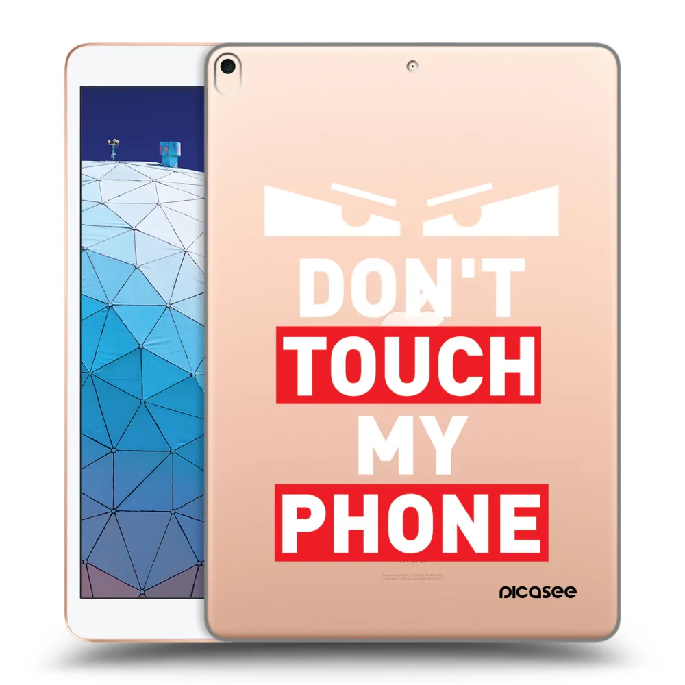 Picasee átlátszó szilikon tok az alábbi táblagépre Apple iPad Air 10.5" 2019 (3.gen) - Shadow Eye - Transparent