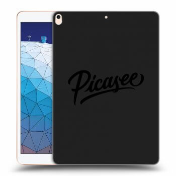 Picasee fekete szilikon tok az alábbi táblagépre Apple iPad Air 10.5" 2019 (3.gen) - Picasee - old logo - black