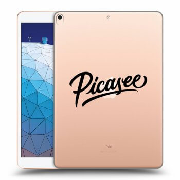 Picasee átlátszó szilikon tok az alábbi táblagépre Apple iPad Air 10.5" 2019 (3.gen) - Picasee - black