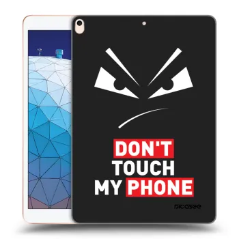 Picasee fekete szilikon tok az alábbi táblagépre Apple iPad Air 10.5" 2019 (3.gen) - Evil Eye - Transparent