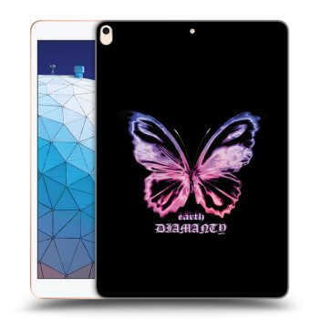 Picasee átlátszó szilikon tok az alábbi táblagépre Apple iPad Air 10.5" 2019 (3.gen) - Diamanty Purple