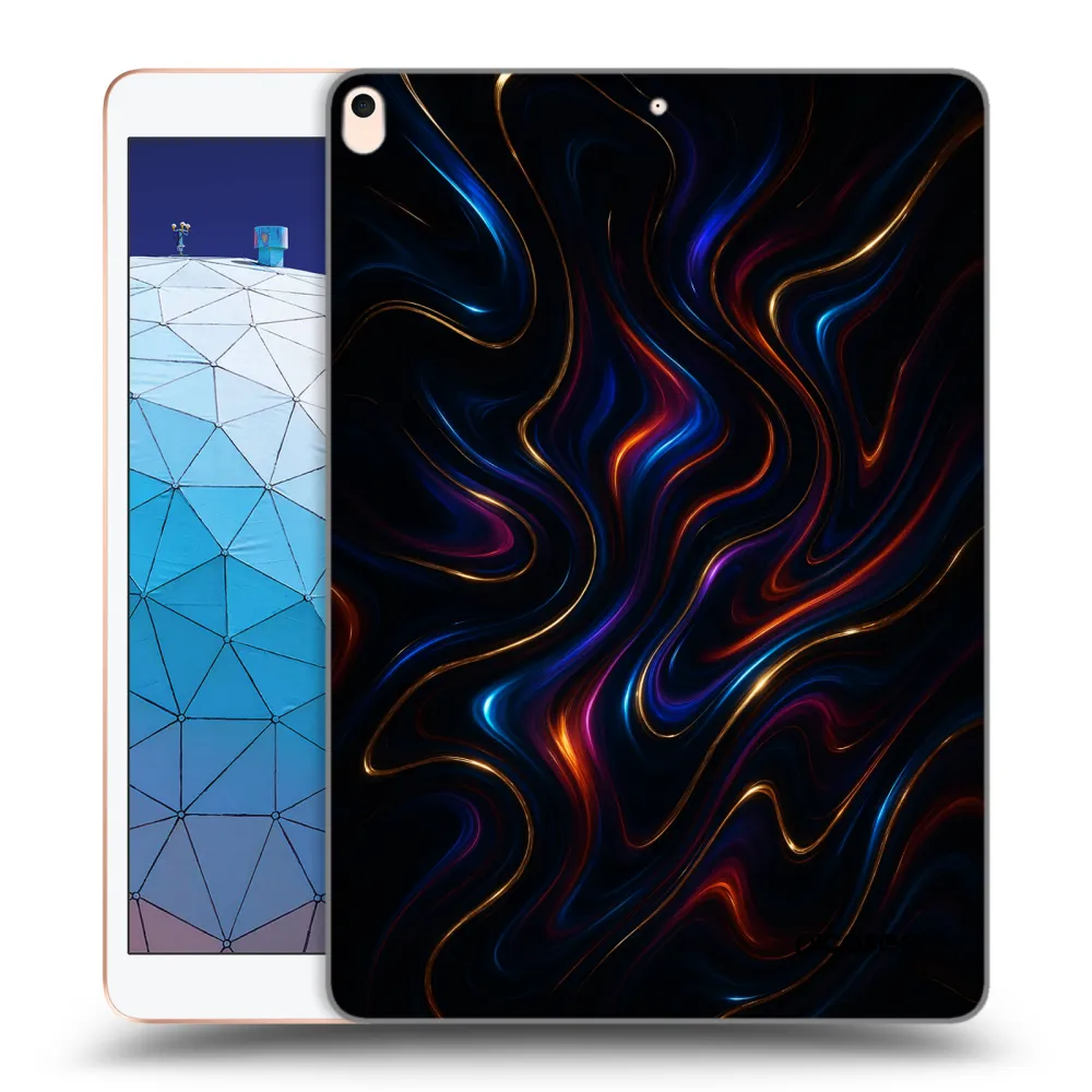 Picasee átlátszó szilikon tok az alábbi táblagépre Apple iPad Air 10.5" 2019 (3.gen) - Noir