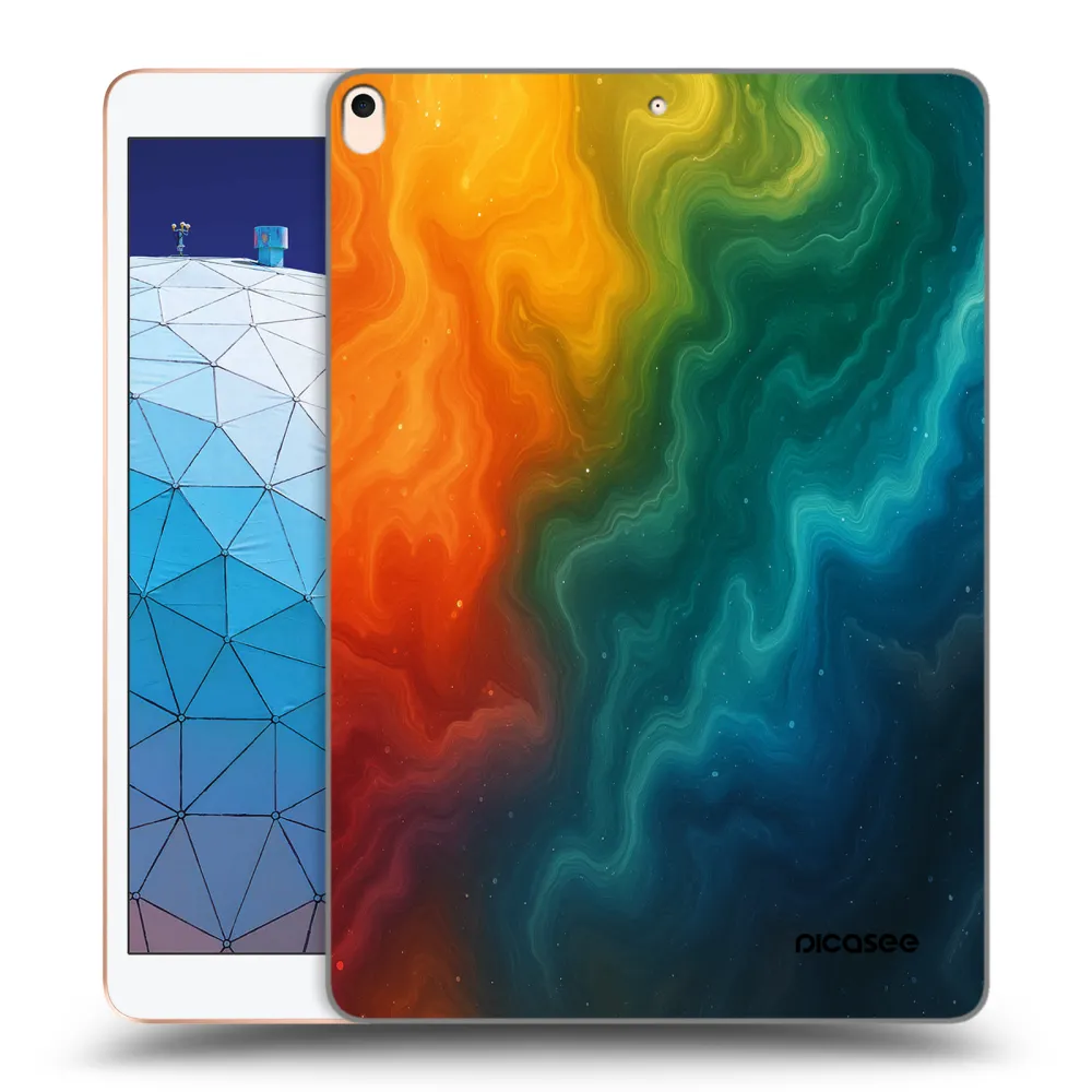 Picasee átlátszó szilikon tok az alábbi táblagépre Apple iPad Air 10.5" 2019 (3.gen) - Solar