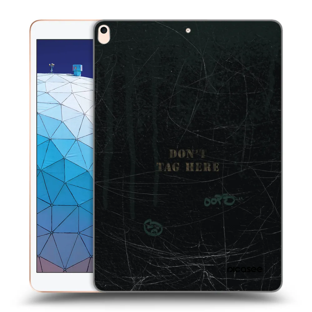 Picasee átlátszó szilikon tok az alábbi táblagépre Apple iPad Air 10.5" 2019 (3.gen) - DON´T TAG
