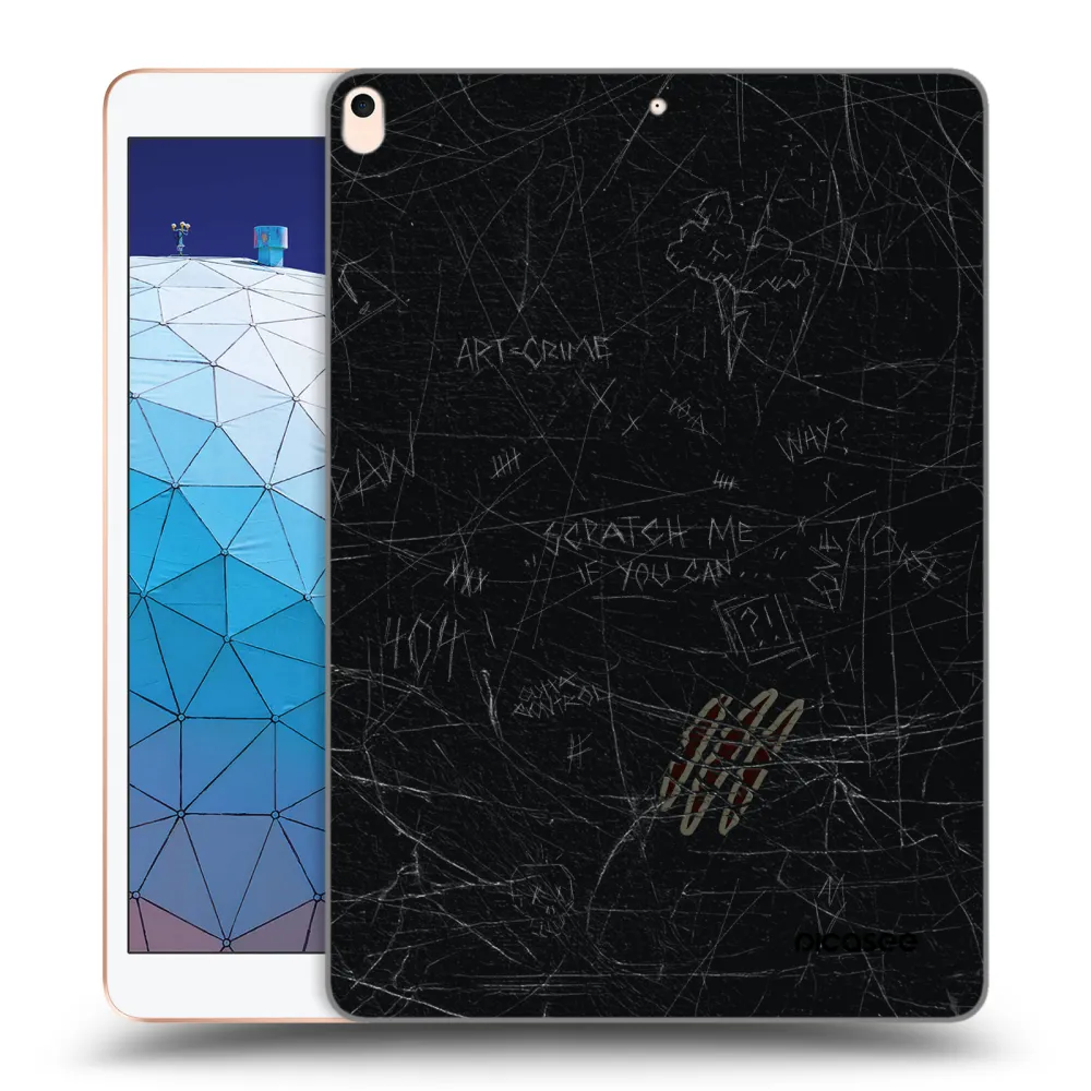Picasee átlátszó szilikon tok az alábbi táblagépre Apple iPad Air 10.5" 2019 (3.gen) - SCRATCH