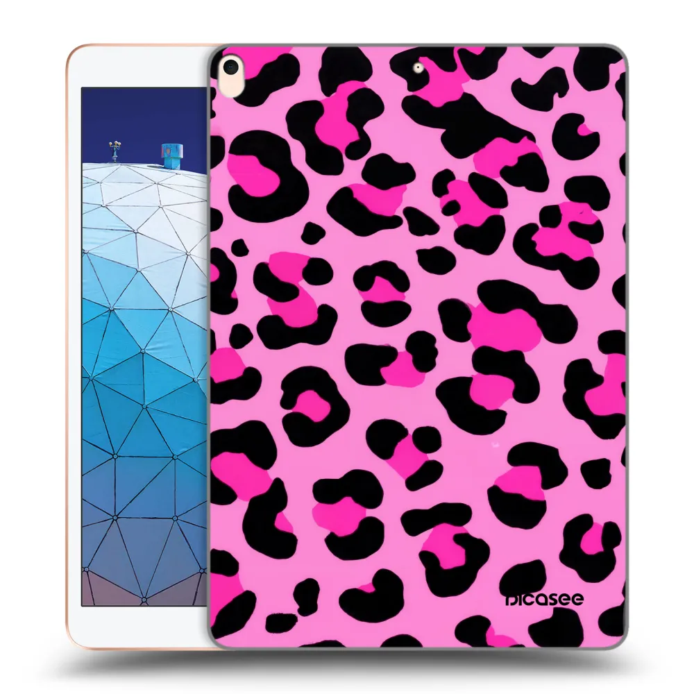 Picasee átlátszó szilikon tok az alábbi táblagépre Apple iPad Air 10.5" 2019 (3.gen) - Pink Tiger