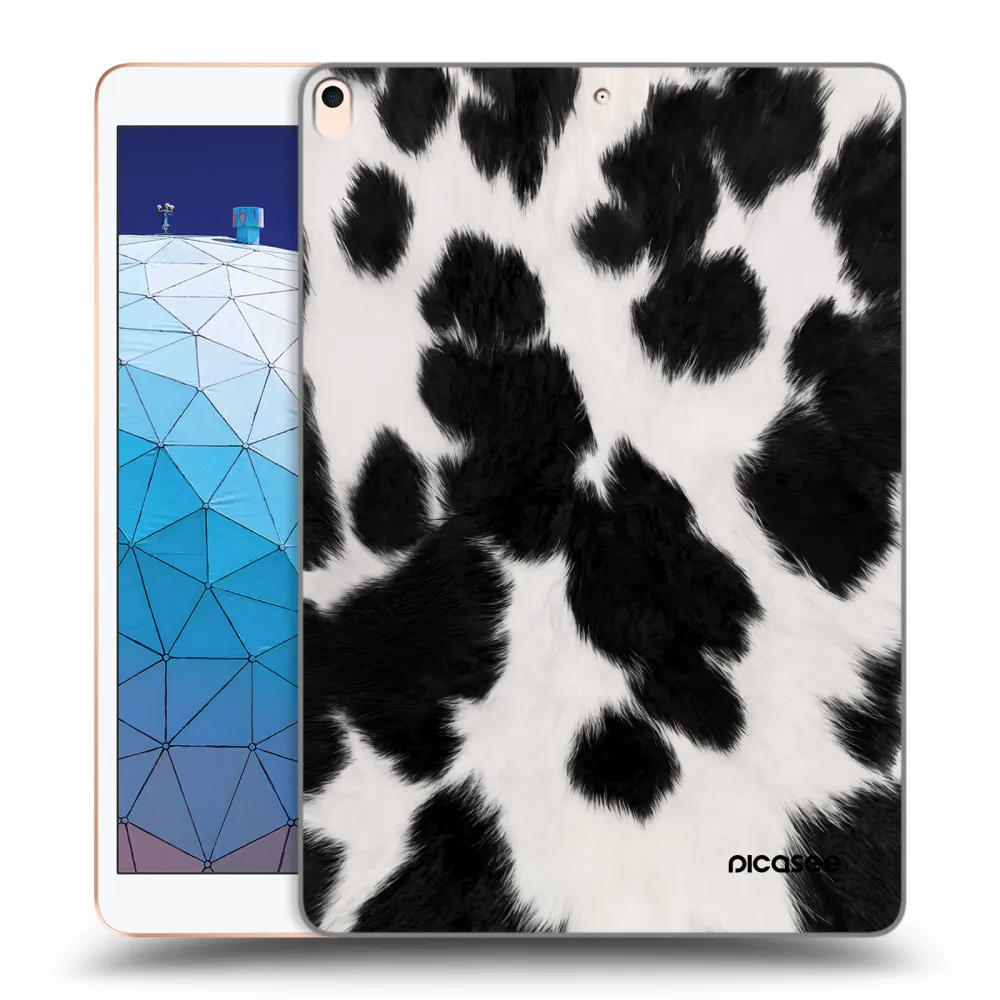 Picasee átlátszó szilikon tok az alábbi táblagépre Apple iPad Air 10.5" 2019 (3.gen) - Black Moo