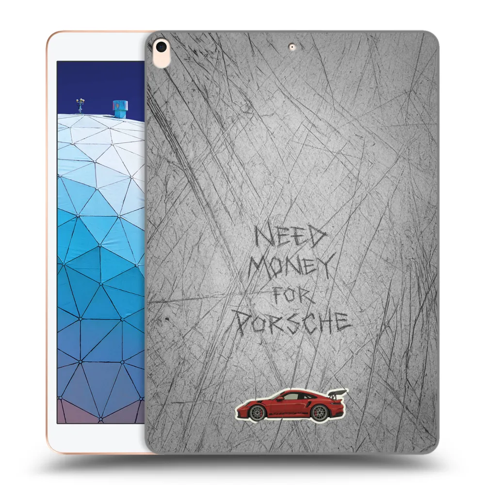 Picasee átlátszó szilikon tok az alábbi táblagépre Apple iPad Air 10.5" 2019 (3.gen) - Garage Scratch