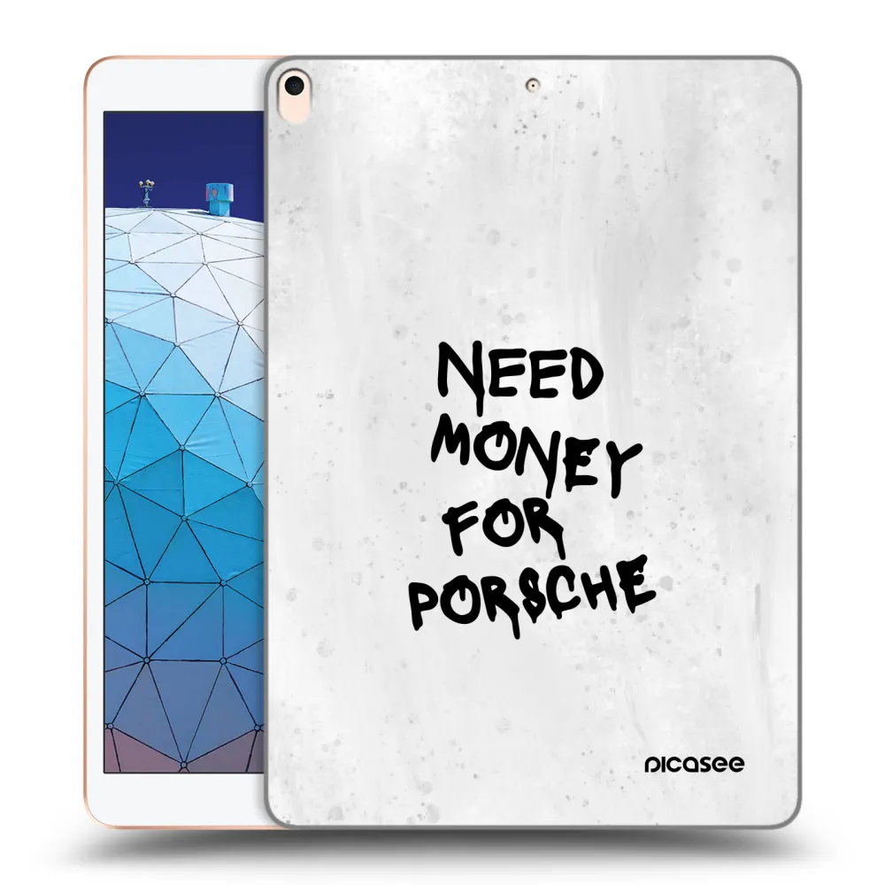Picasee átlátszó szilikon tok az alábbi táblagépre Apple iPad Air 10.5" 2019 (3.gen) - White Dollar