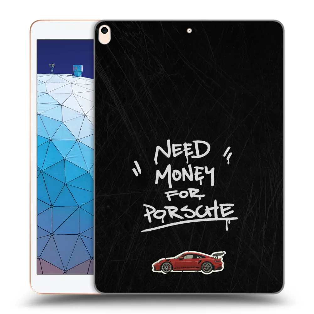 Picasee átlátszó szilikon tok az alábbi táblagépre Apple iPad Air 10.5" 2019 (3.gen) - Dark Racer