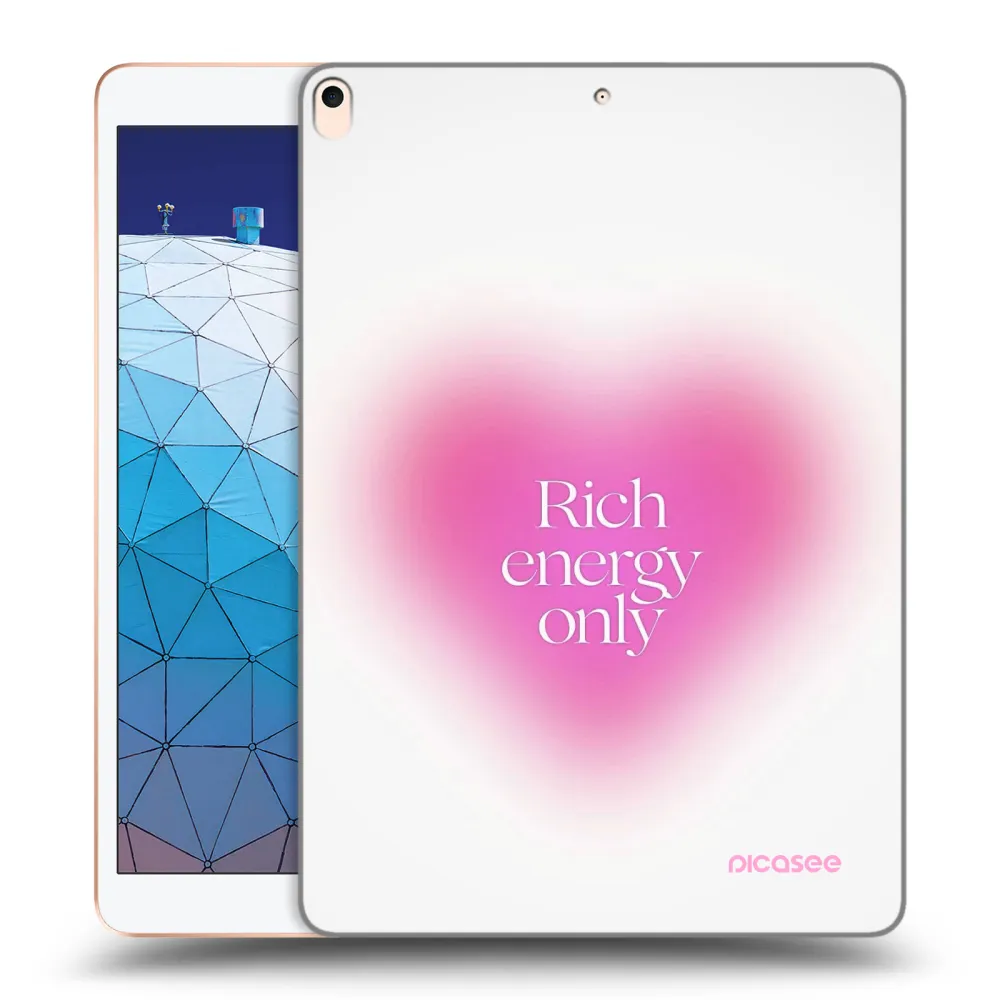 Picasee átlátszó szilikon tok az alábbi táblagépre Apple iPad Air 10.5" 2019 (3.gen) - Rich Energy