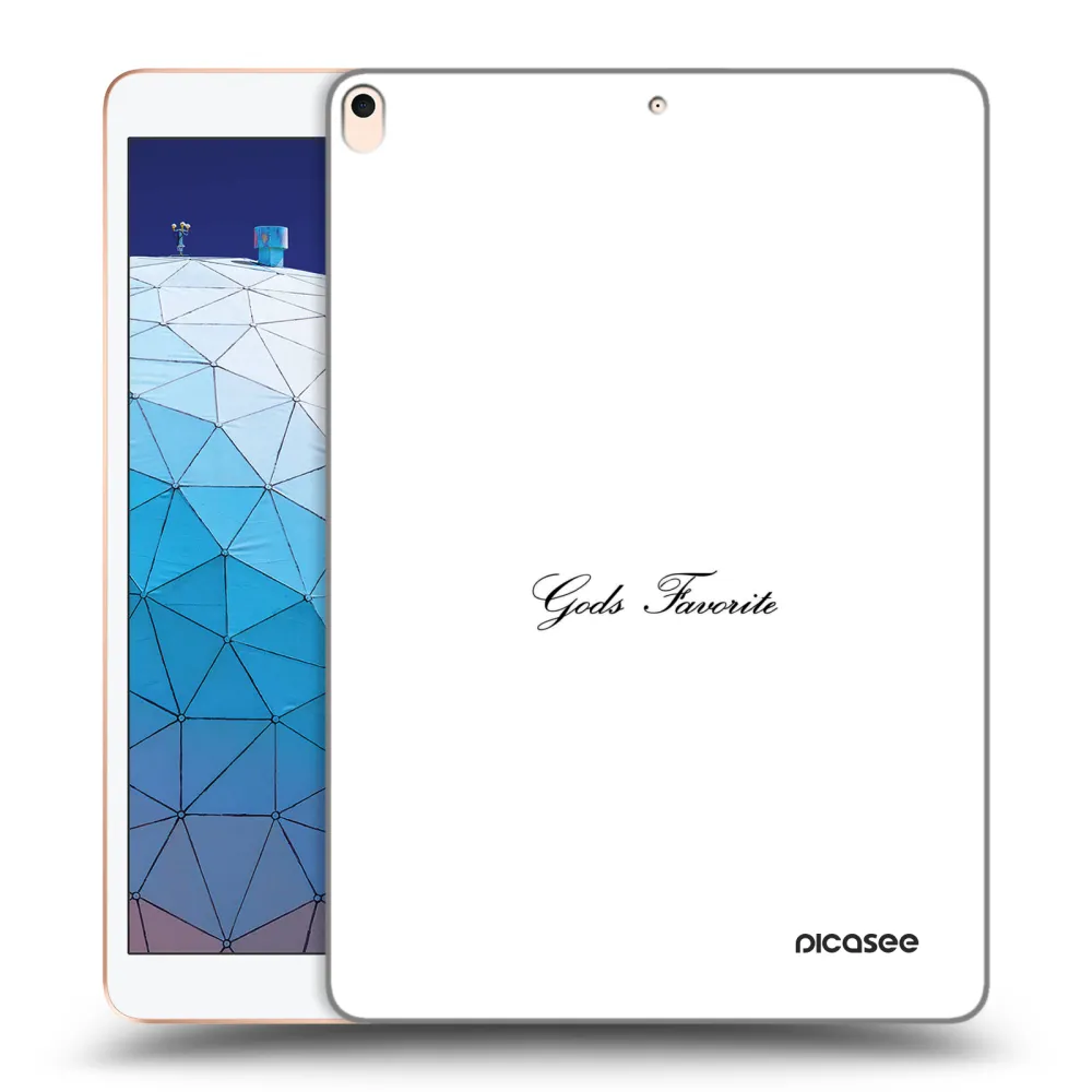 Picasee átlátszó szilikon tok az alábbi táblagépre Apple iPad Air 10.5" 2019 (3.gen) - Gods Favorite