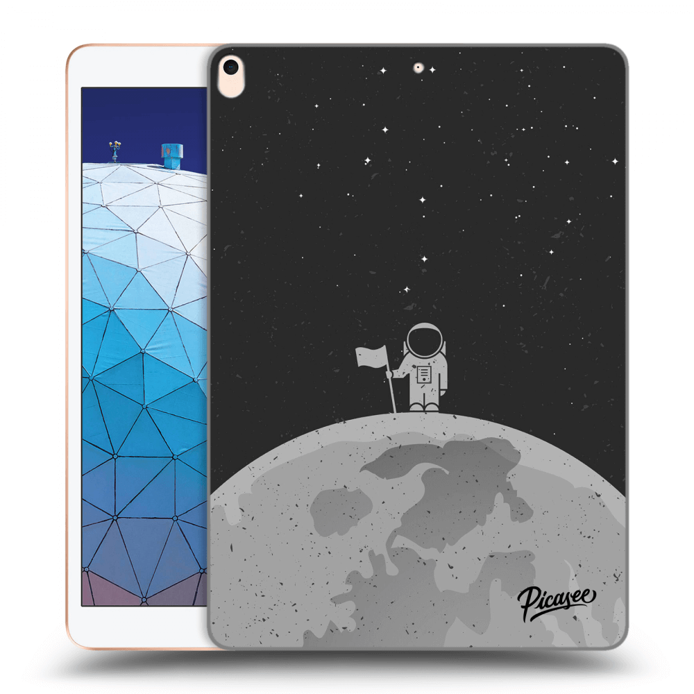 Picasee fekete szilikon tok az alábbi táblagépre Apple iPad Air 10.5" 2019 (3.gen) - Astronaut
