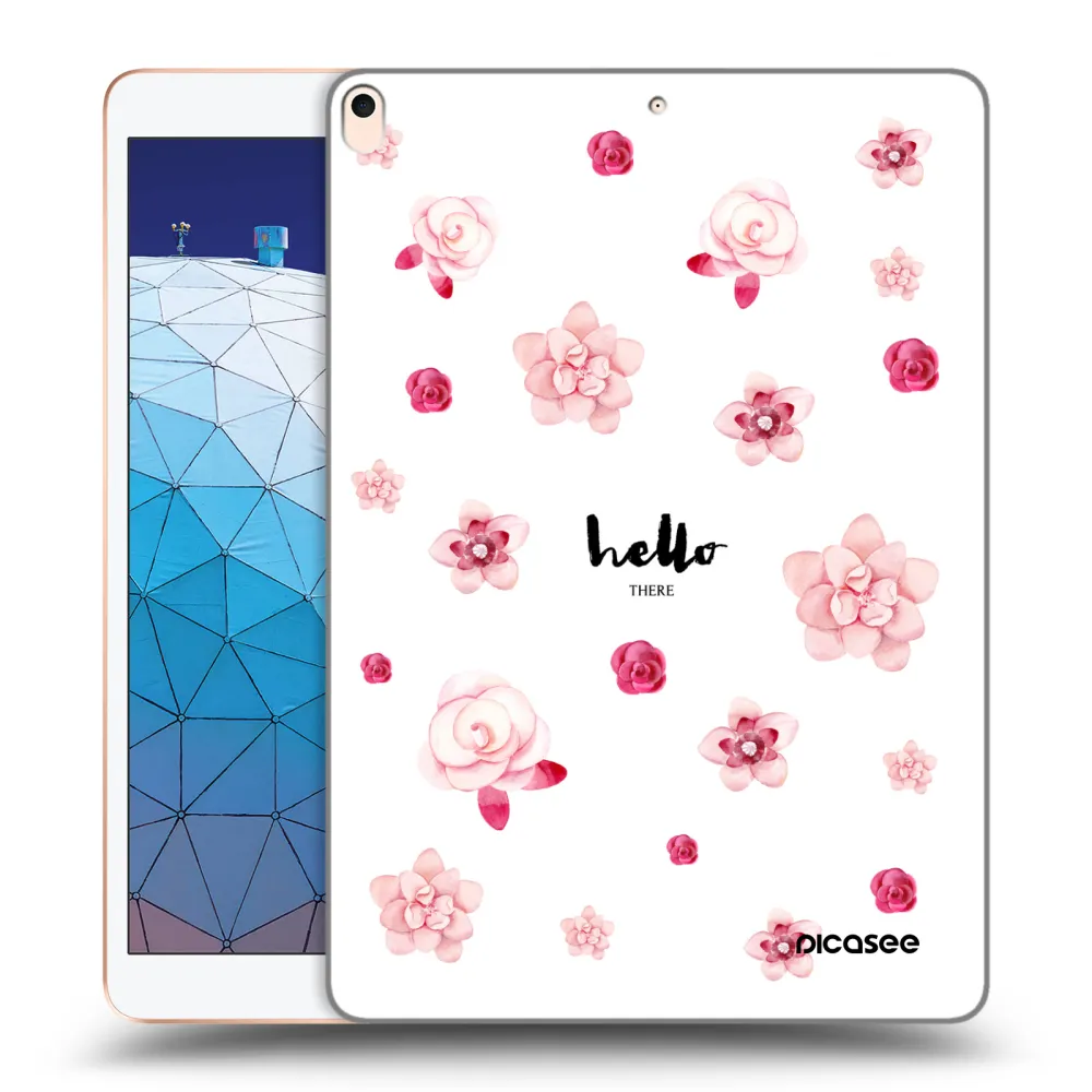Picasee átlátszó szilikon tok az alábbi táblagépre Apple iPad Air 10.5" 2019 (3.gen) - Hello there