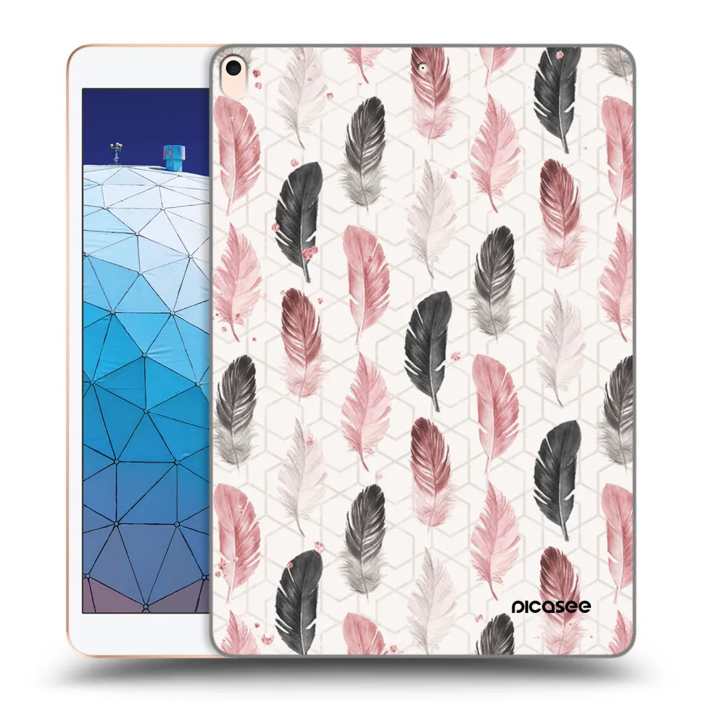 Picasee átlátszó szilikon tok az alábbi táblagépre Apple iPad Air 10.5" 2019 (3.gen) - Feather 2
