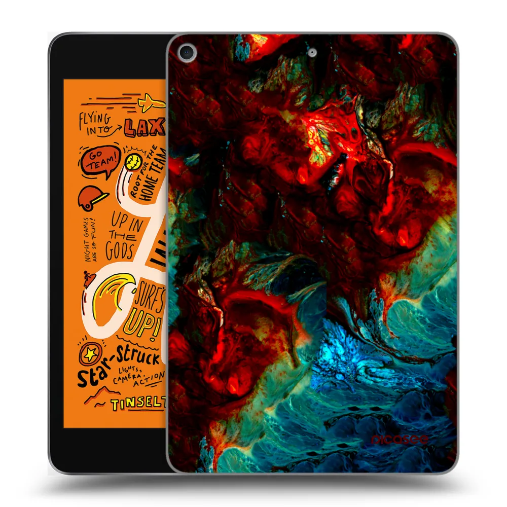 Picasee átlátszó szilikon tok az alábbi táblagépre Apple iPad mini 2019 (5. gen) - Universe