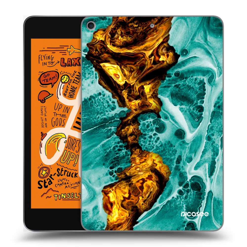 Picasee átlátszó szilikon tok az alábbi táblagépre Apple iPad mini 2019 (5. gen) - Goldsky