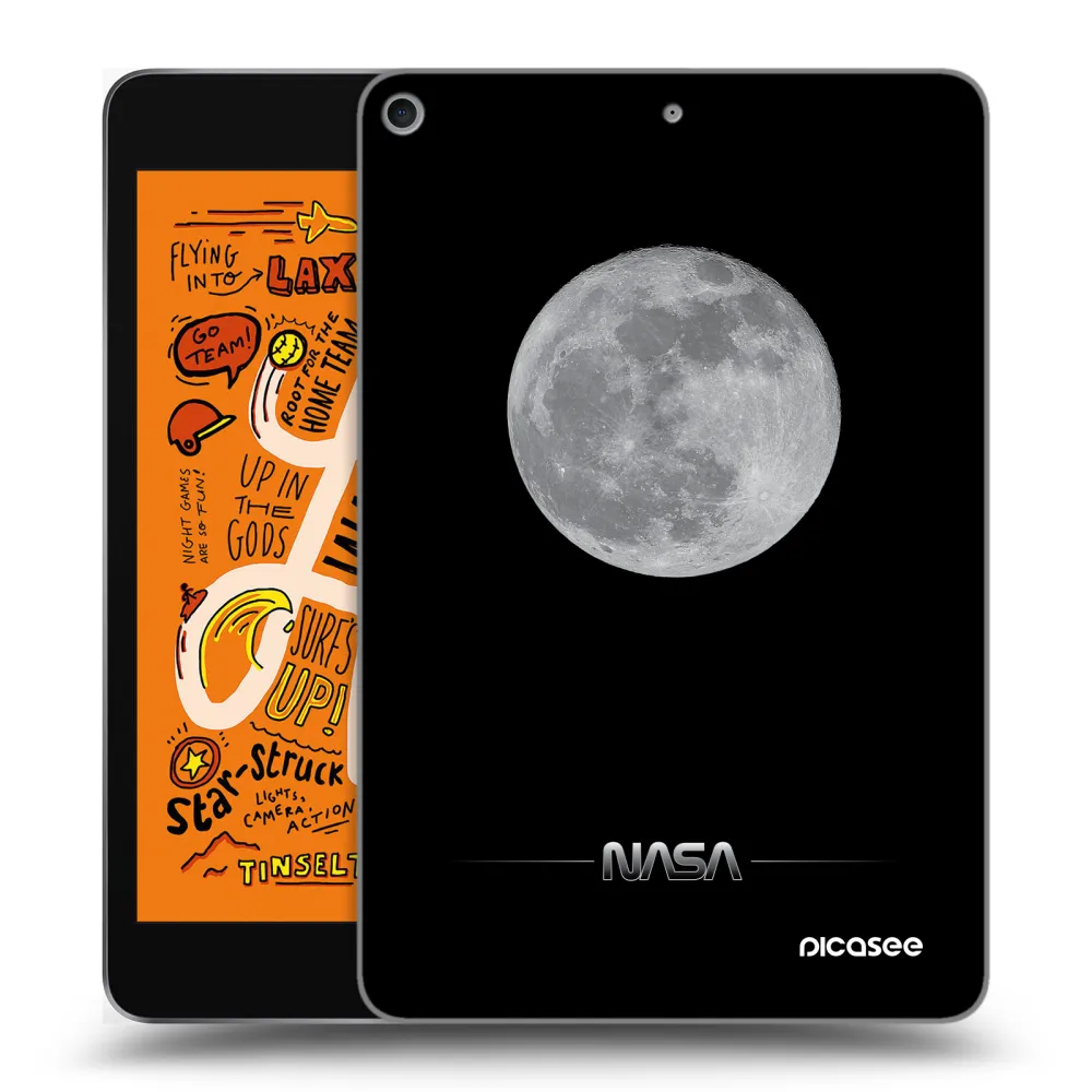 Picasee átlátszó szilikon tok az alábbi táblagépre Apple iPad mini 2019 (5. gen) - Moon Minimal