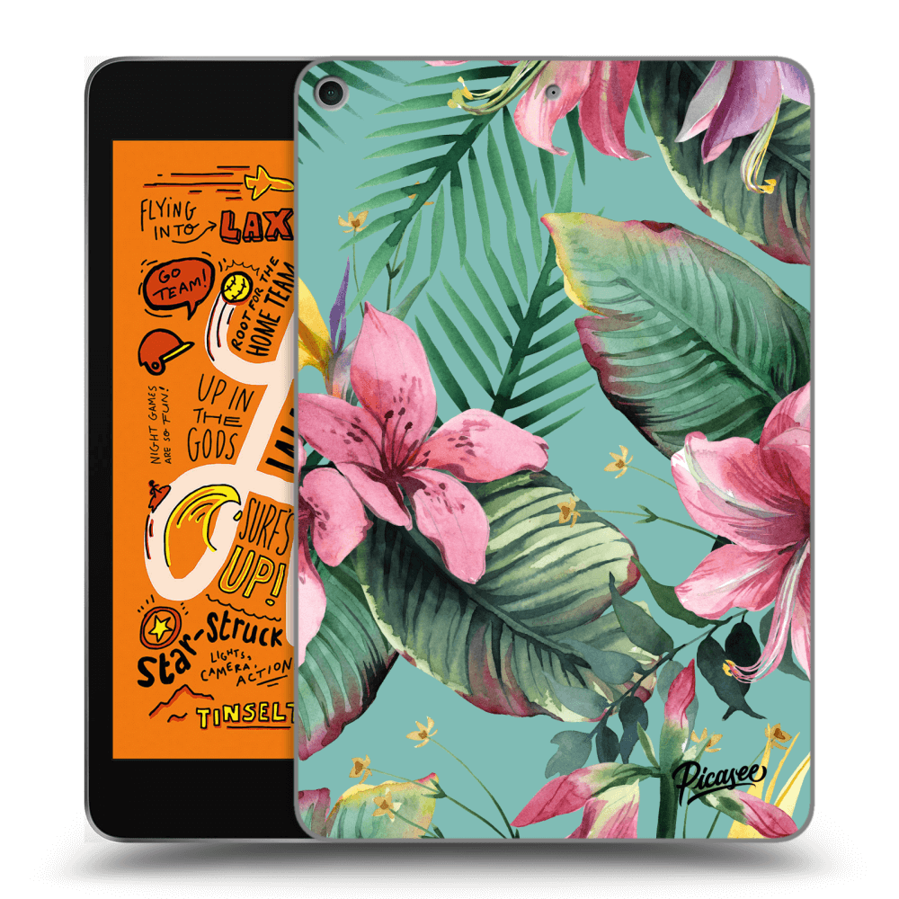 Picasee fekete szilikon tok az alábbi táblagépre Apple iPad mini 2019 (5. gen) - Hawaii