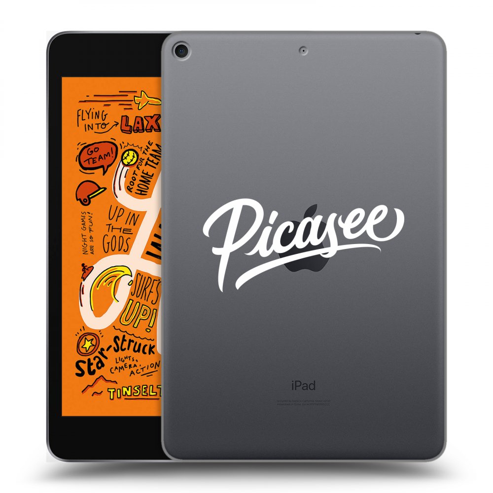 Picasee átlátszó szilikon tok az alábbi táblagépre Apple iPad mini 2019 (5. gen) - Picasee - White