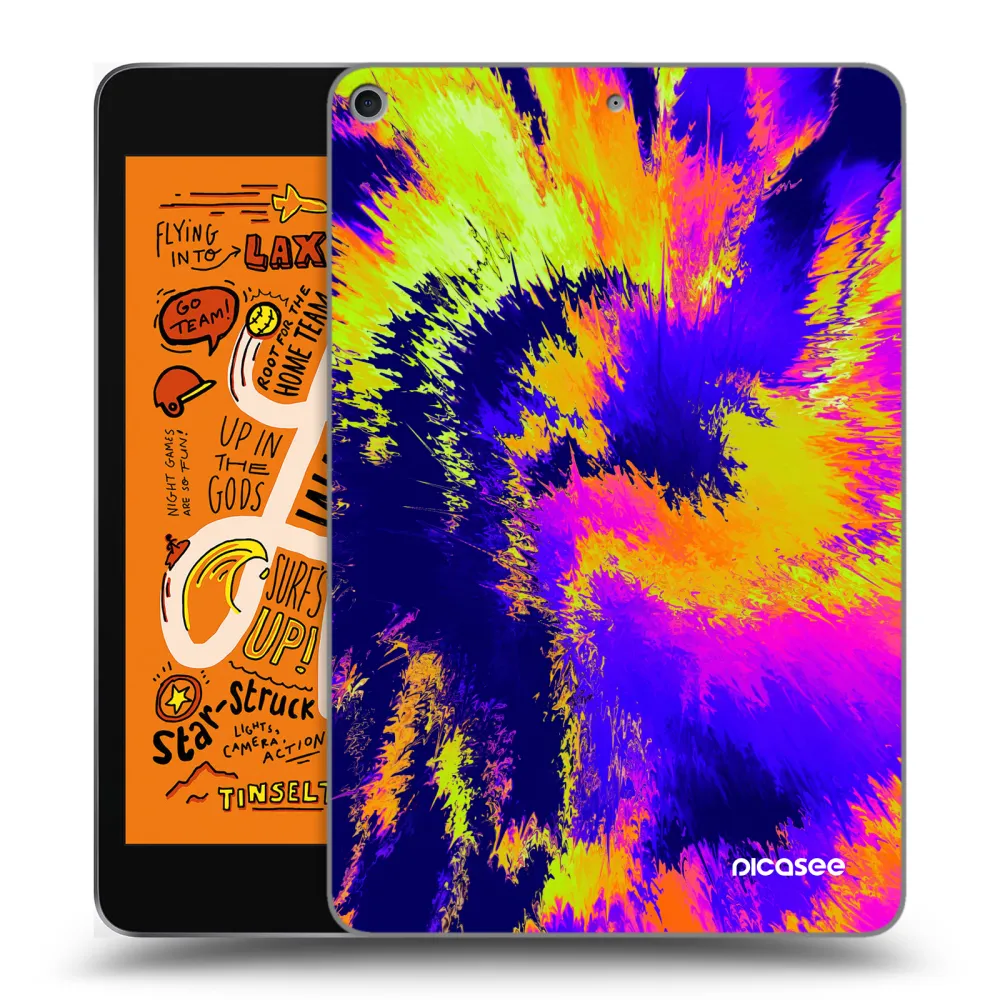 Picasee átlátszó szilikon tok az alábbi táblagépre Apple iPad mini 2019 (5. gen) - Burn