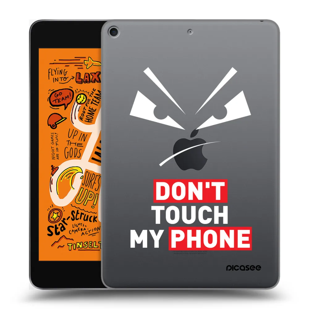 Picasee átlátszó szilikon tok az alábbi táblagépre Apple iPad mini 2019 (5. gen) - Evil Eye - Transparent