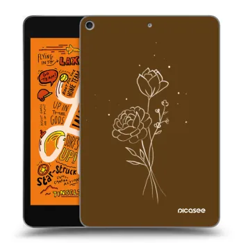 Tok az alábbi táblagépre Apple iPad mini 2019 (5. gen) - Brown flowers