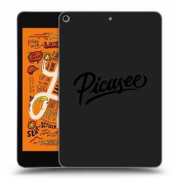 Picasee fekete szilikon tok az alábbi táblagépre Apple iPad mini 2019 (5. gen) - Picasee - old logo - black