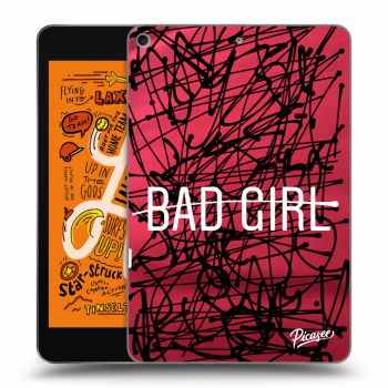 Picasee fekete szilikon tok az alábbi táblagépre Apple iPad mini 2019 (5. gen) - Bad girl
