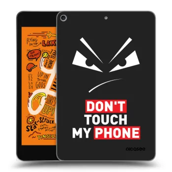 Picasee fekete szilikon tok az alábbi táblagépre Apple iPad mini 2019 (5. gen) - Evil Eye - Transparent