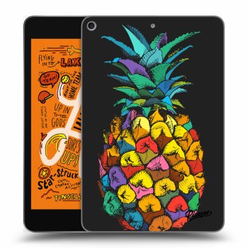 Picasee fekete szilikon tok az alábbi táblagépre Apple iPad mini 2019 (5. gen) - Pineapple