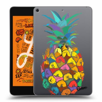 Picasee átlátszó szilikon tok az alábbi táblagépre Apple iPad mini 2019 (5. gen) - Pineapple