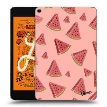 Picasee fekete szilikon tok az alábbi táblagépre Apple iPad mini 2019 (5. gen) - Watermelon