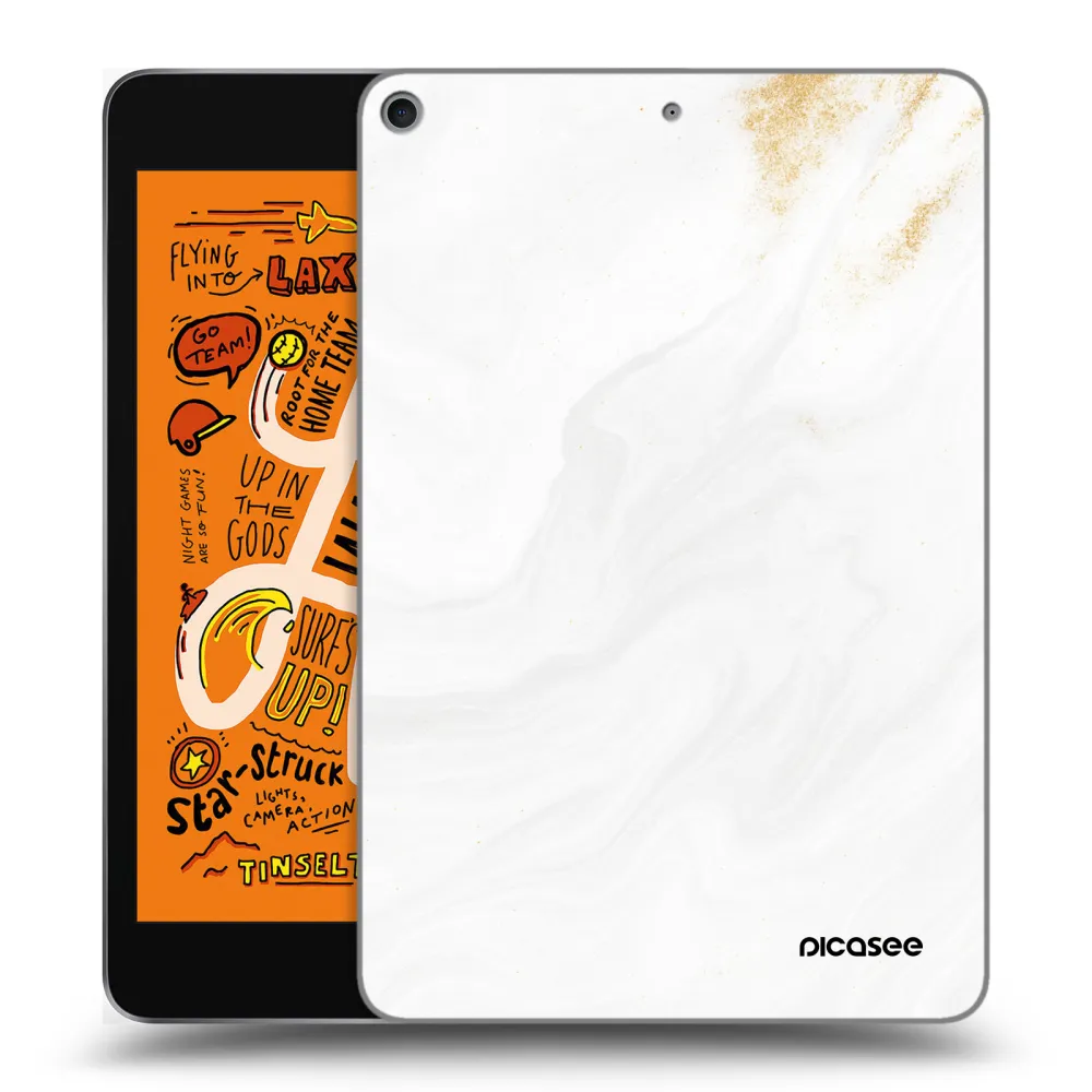 Picasee átlátszó szilikon tok az alábbi táblagépre Apple iPad mini 2019 (5. gen) - White