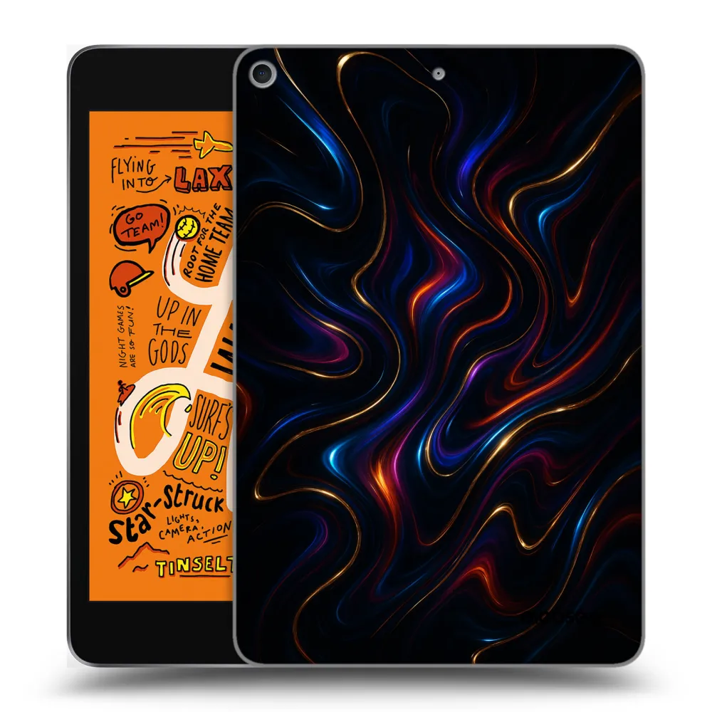 Picasee átlátszó szilikon tok az alábbi táblagépre Apple iPad mini 2019 (5. gen) - Noir