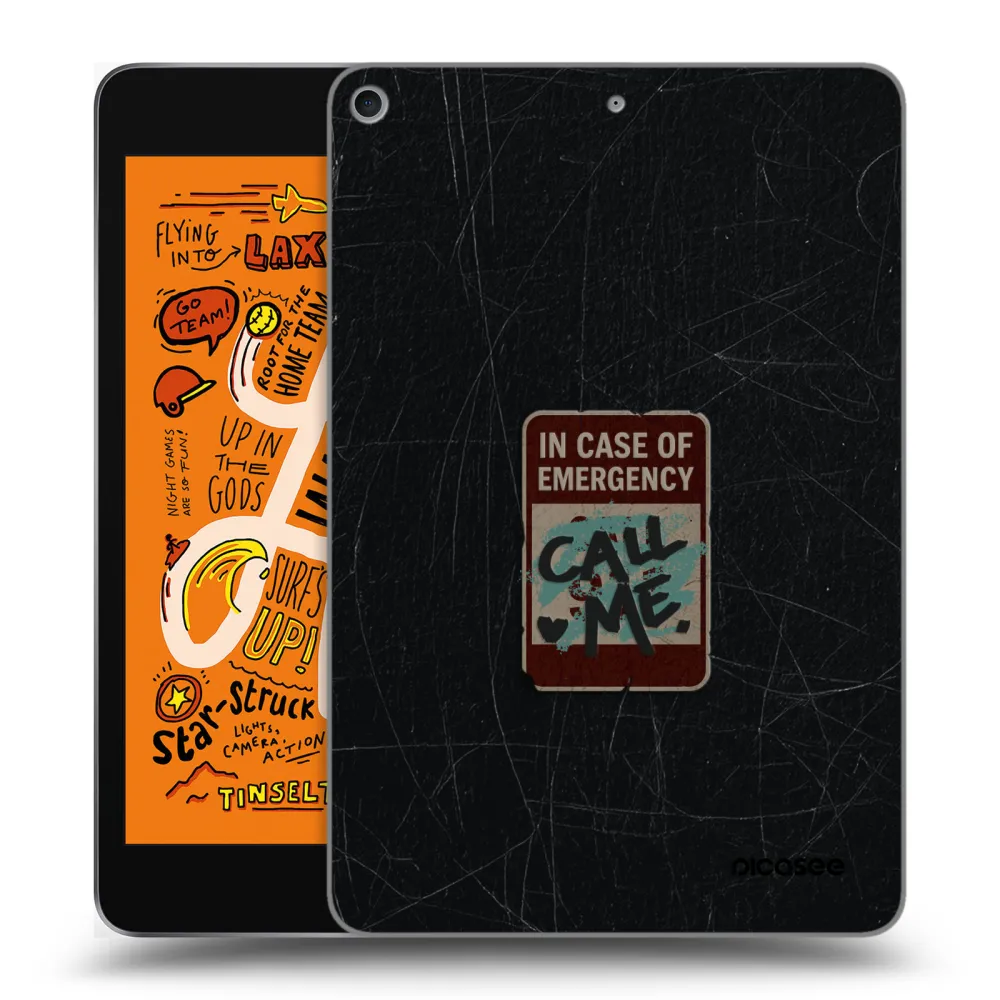Picasee átlátszó szilikon tok az alábbi táblagépre Apple iPad mini 2019 (5. gen) - EMERGENCY