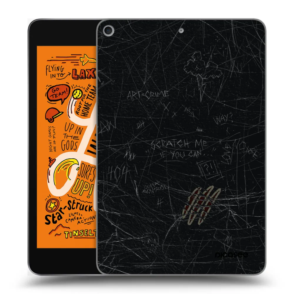 Picasee átlátszó szilikon tok az alábbi táblagépre Apple iPad mini 2019 (5. gen) - SCRATCH