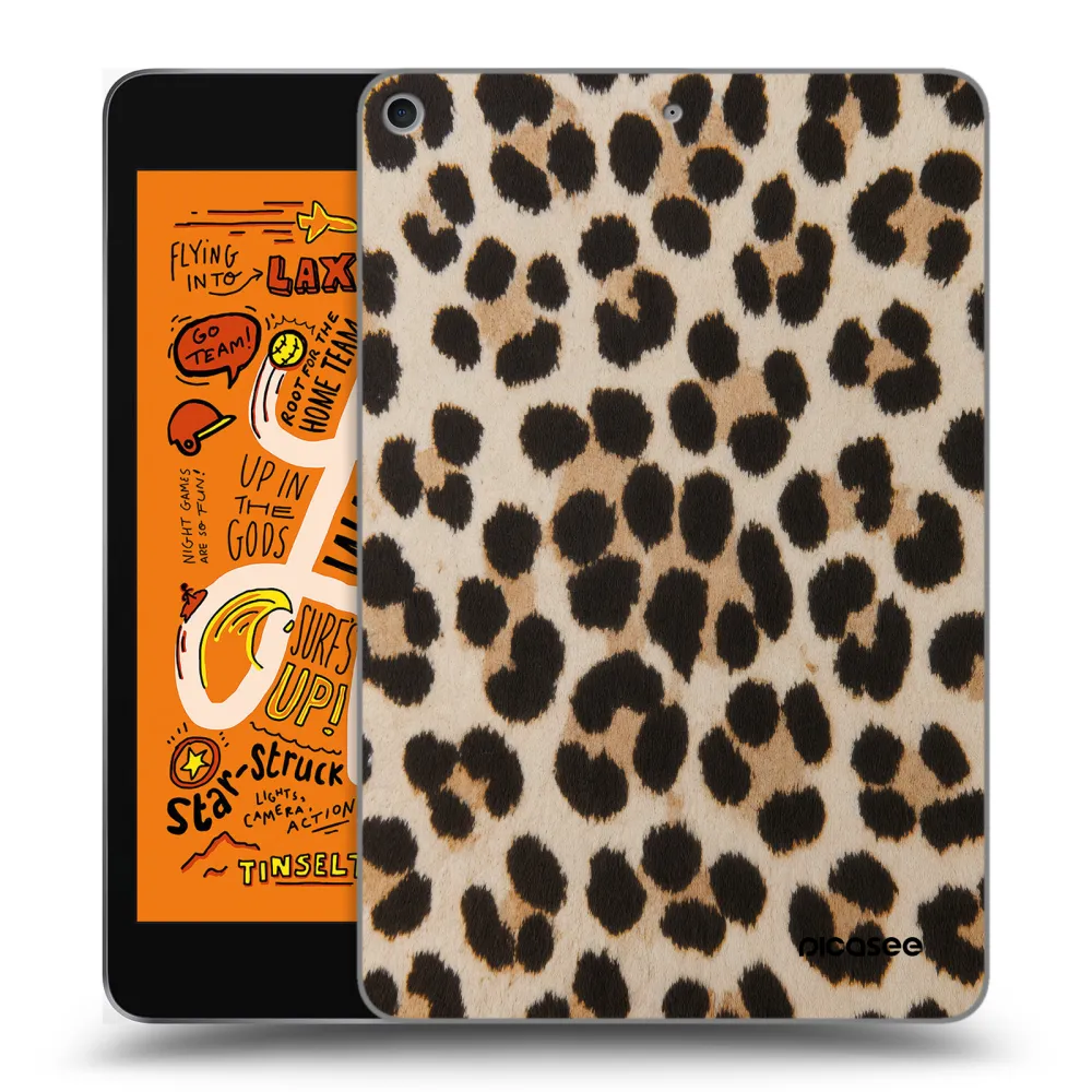Picasee átlátszó szilikon tok az alábbi táblagépre Apple iPad mini 2019 (5. gen) - Brown Tiger